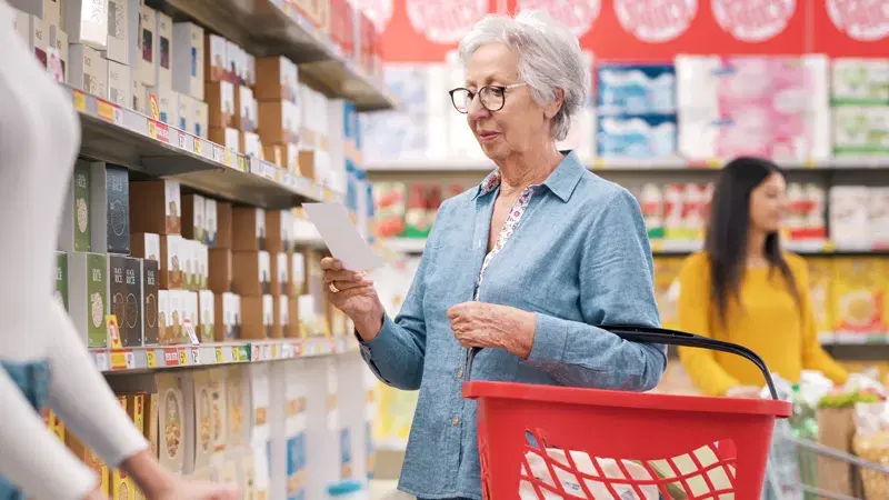 Senior grocery savings